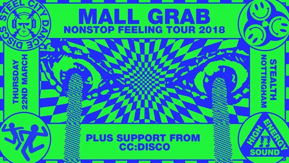 Mall Grab - Non Stop Feeling Tour (Nottingham) - Página frontal