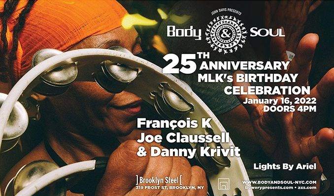 CANCELLED - Body & Soul: 25th Anniversary - Página frontal