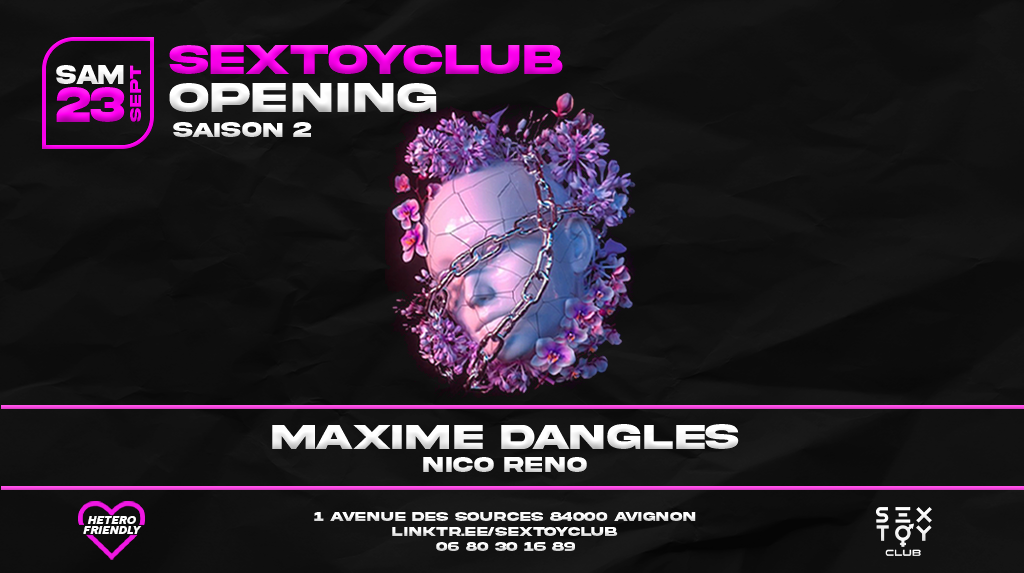 OPENING SAISON 2 SextoyClub W/ Maxime Dangles (SKRYPTOM, KOMPAKT) - Página frontal