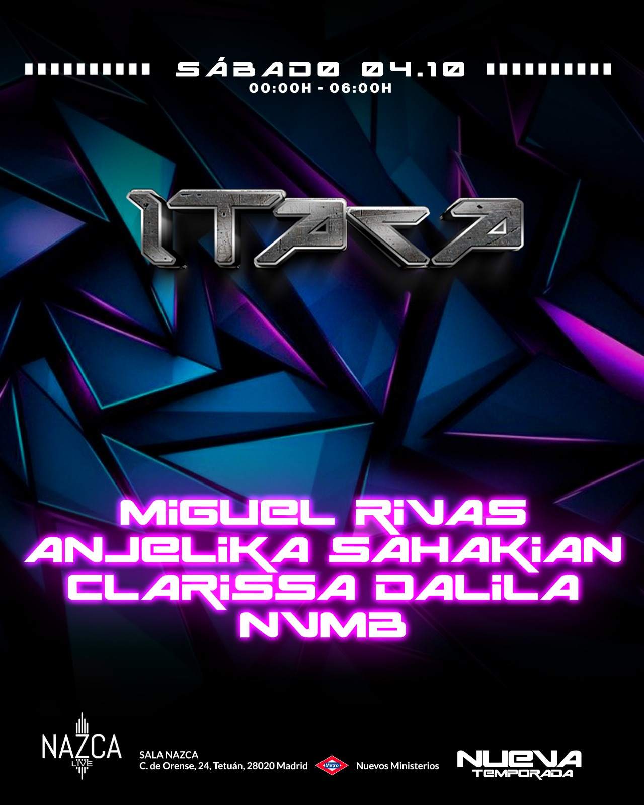 ITACA WITH MIGUEL RIVAS, ANJELIKA SAHAKIAN, CLARISSA DALILA ND NVMB at ...