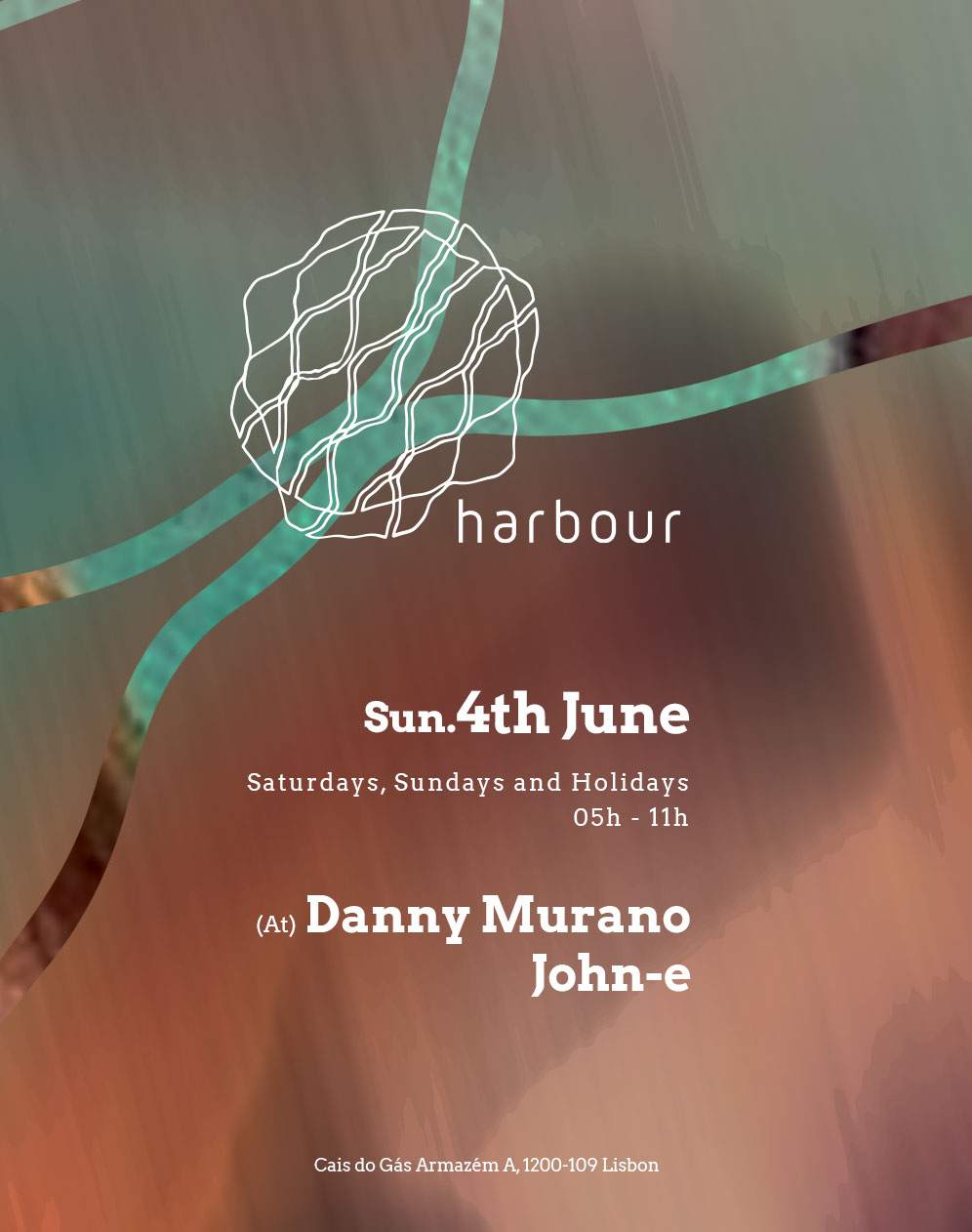 Harbour // Danny Murano (At) + John-E - フライヤー表
