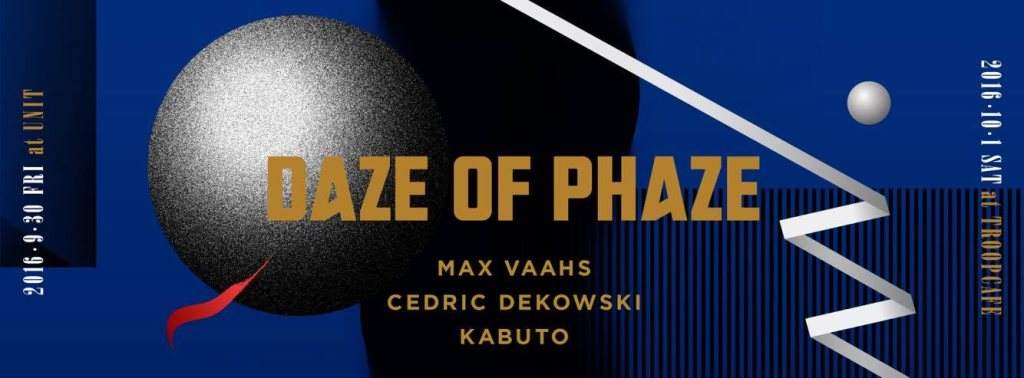 Daze OF Phaze - フライヤー表