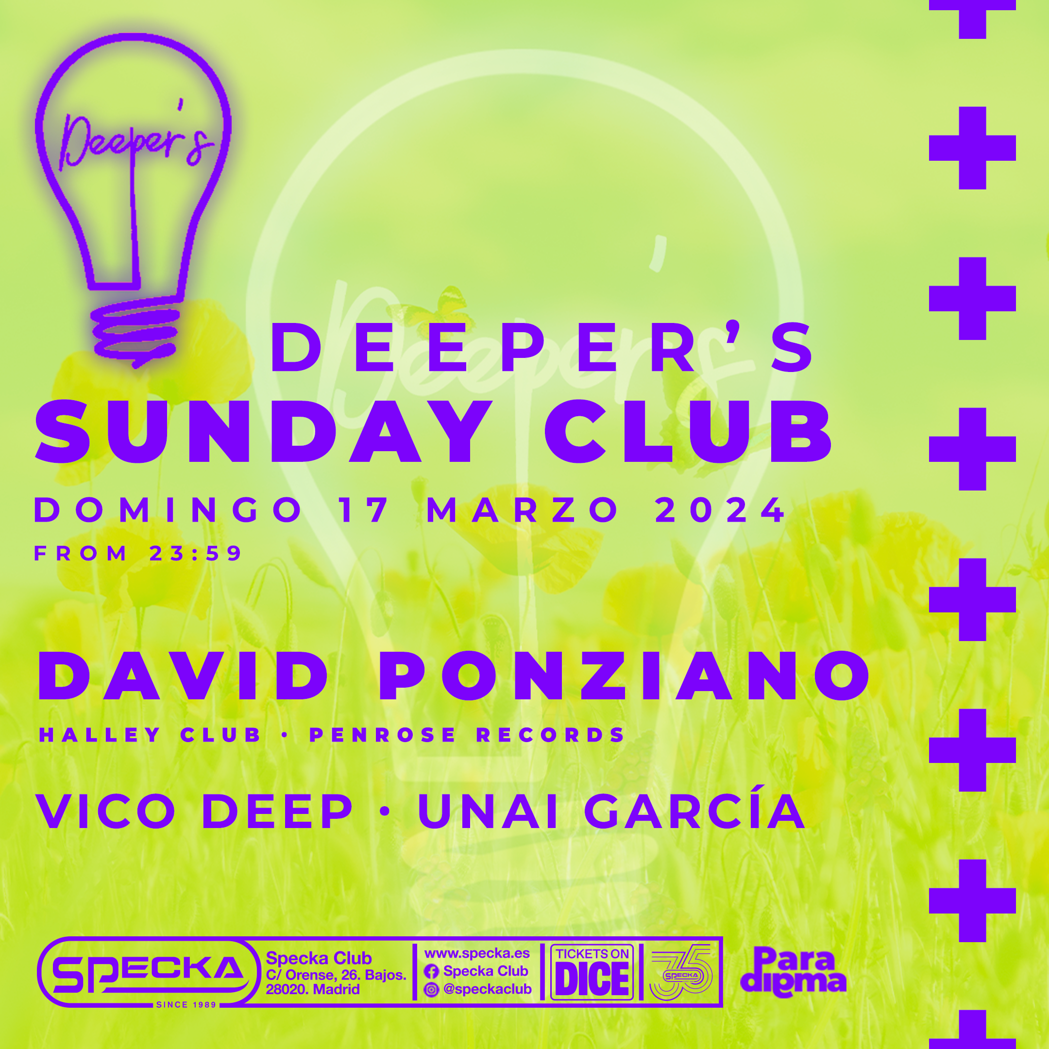 Vico Deep + Unai Garcia + David Ponziano - Deeper´s Sunday Club - Página frontal