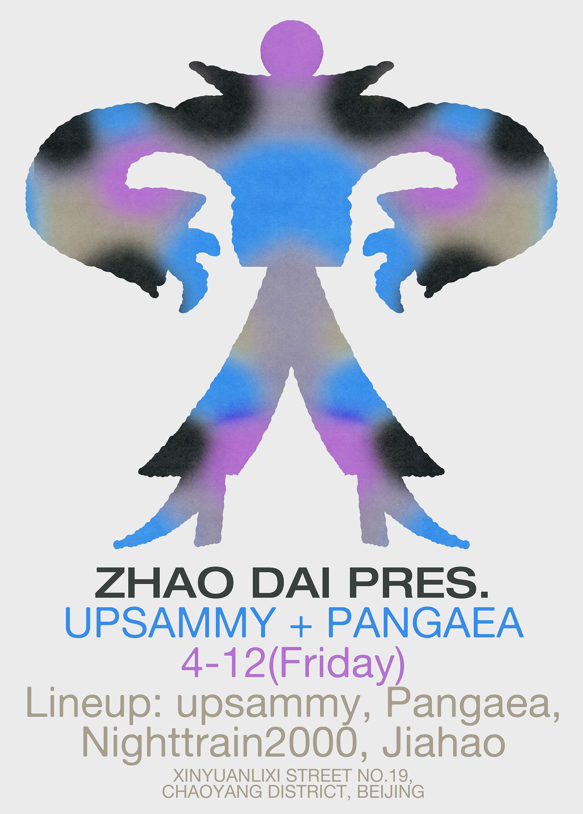 Zhao Dai pres. upsammy + Pangaea - Página frontal