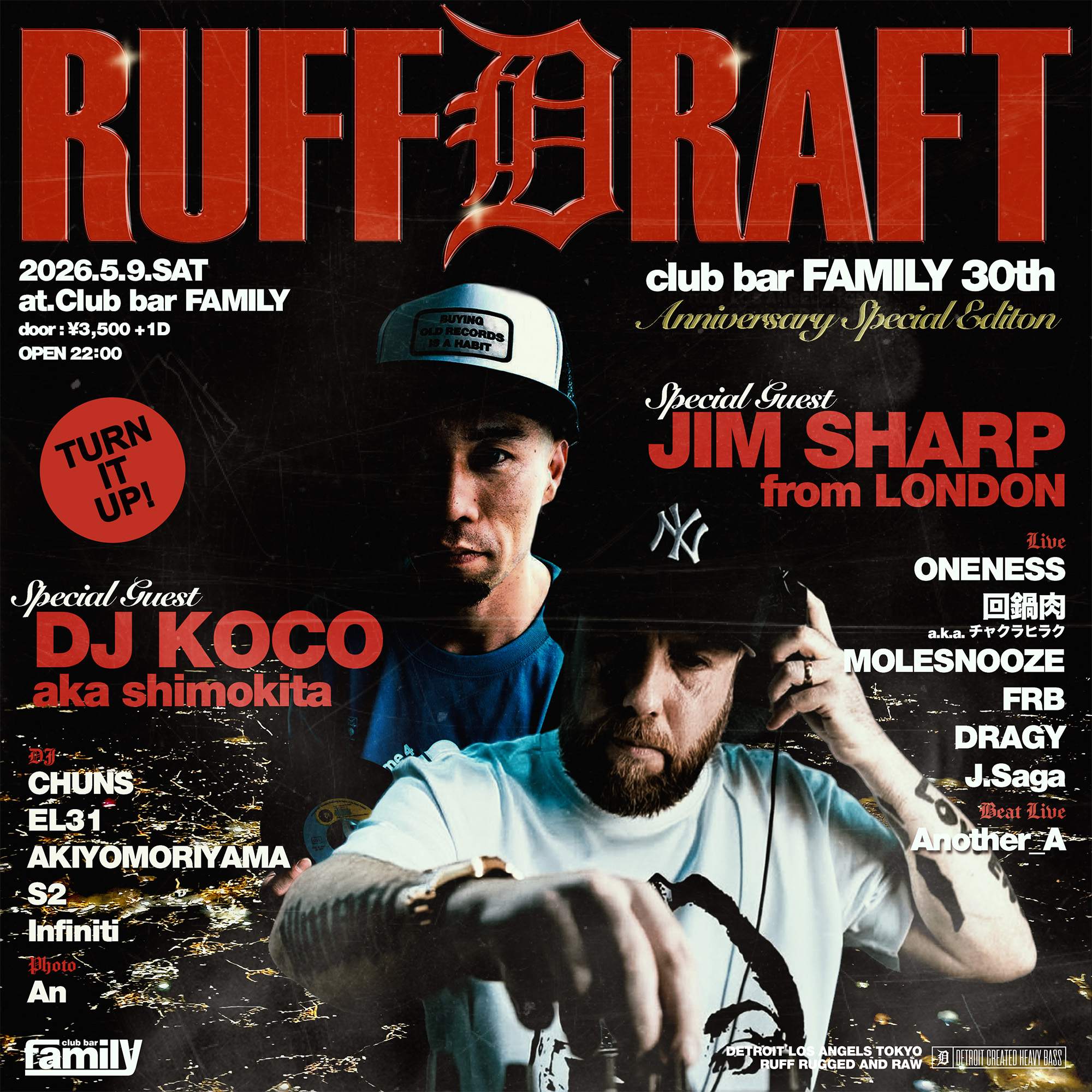 Ruff Draft at Club bar Family, Tokyo