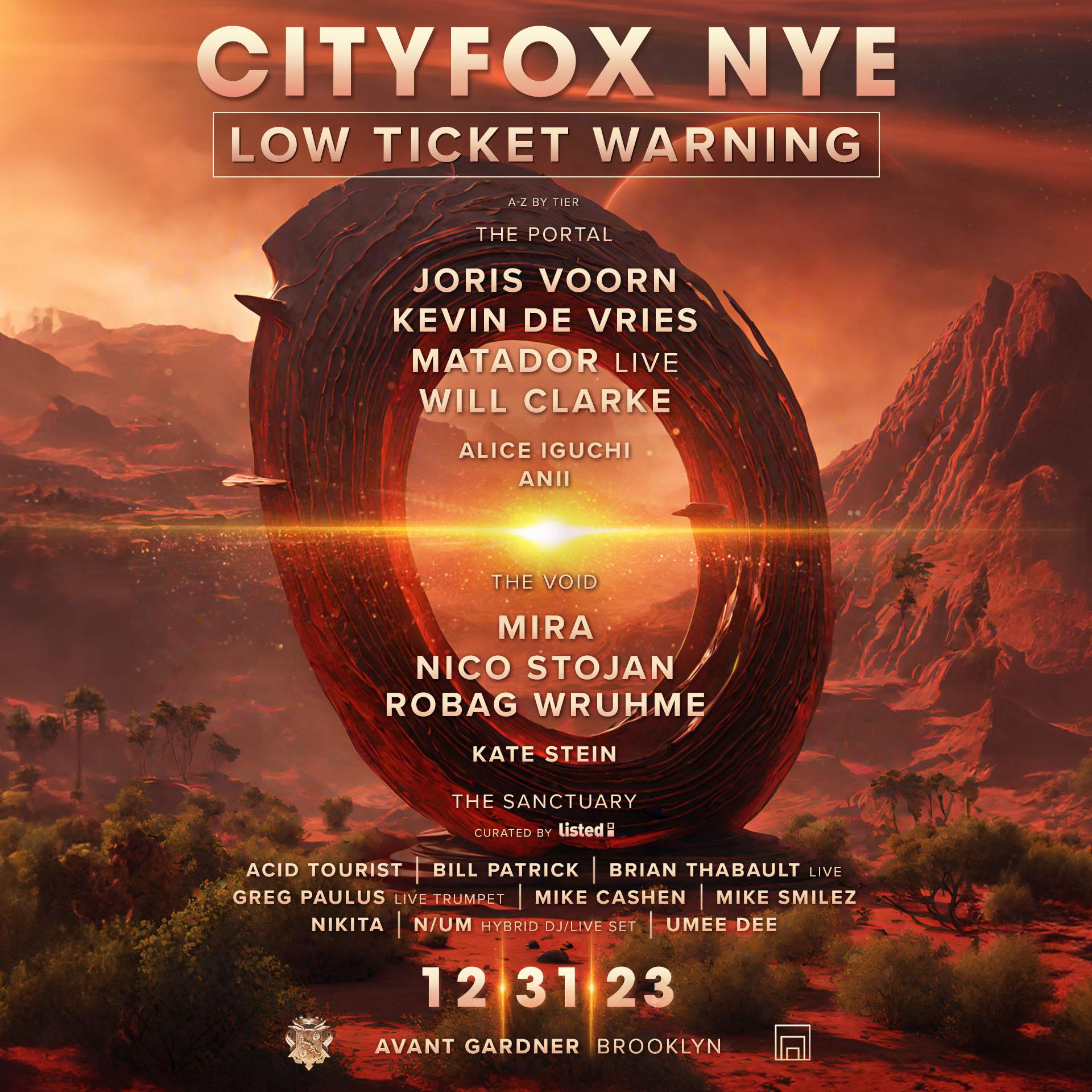 CITYFOX NEW YEAR'S EVE - Página frontal