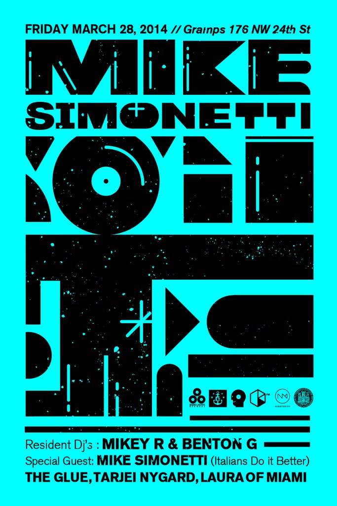 Mike Simonetti, The Glue & Tarjei Nygard - Página frontal
