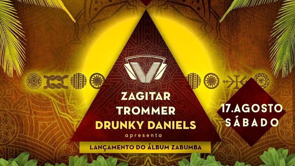 Drunky Daniels Apresenta 'Zabumba' - Página frontal