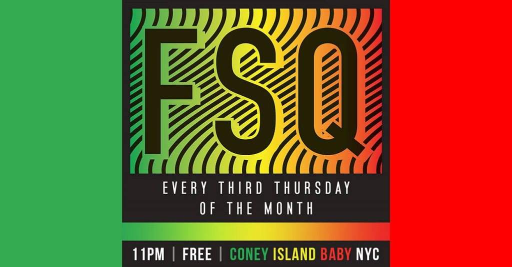 FSQ Coney Island Baby Monthly Downtown Disco Party - Página frontal