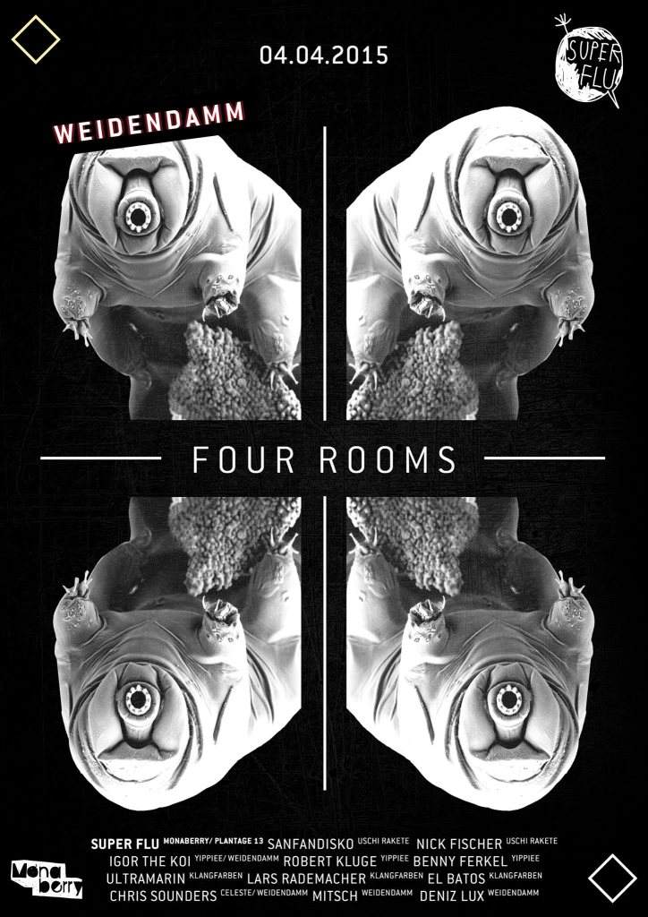 Four Rooms mit Super Flu - Página frontal