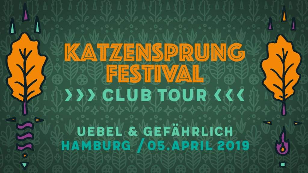 Katzensprung Festival Club Tour - フライヤー表