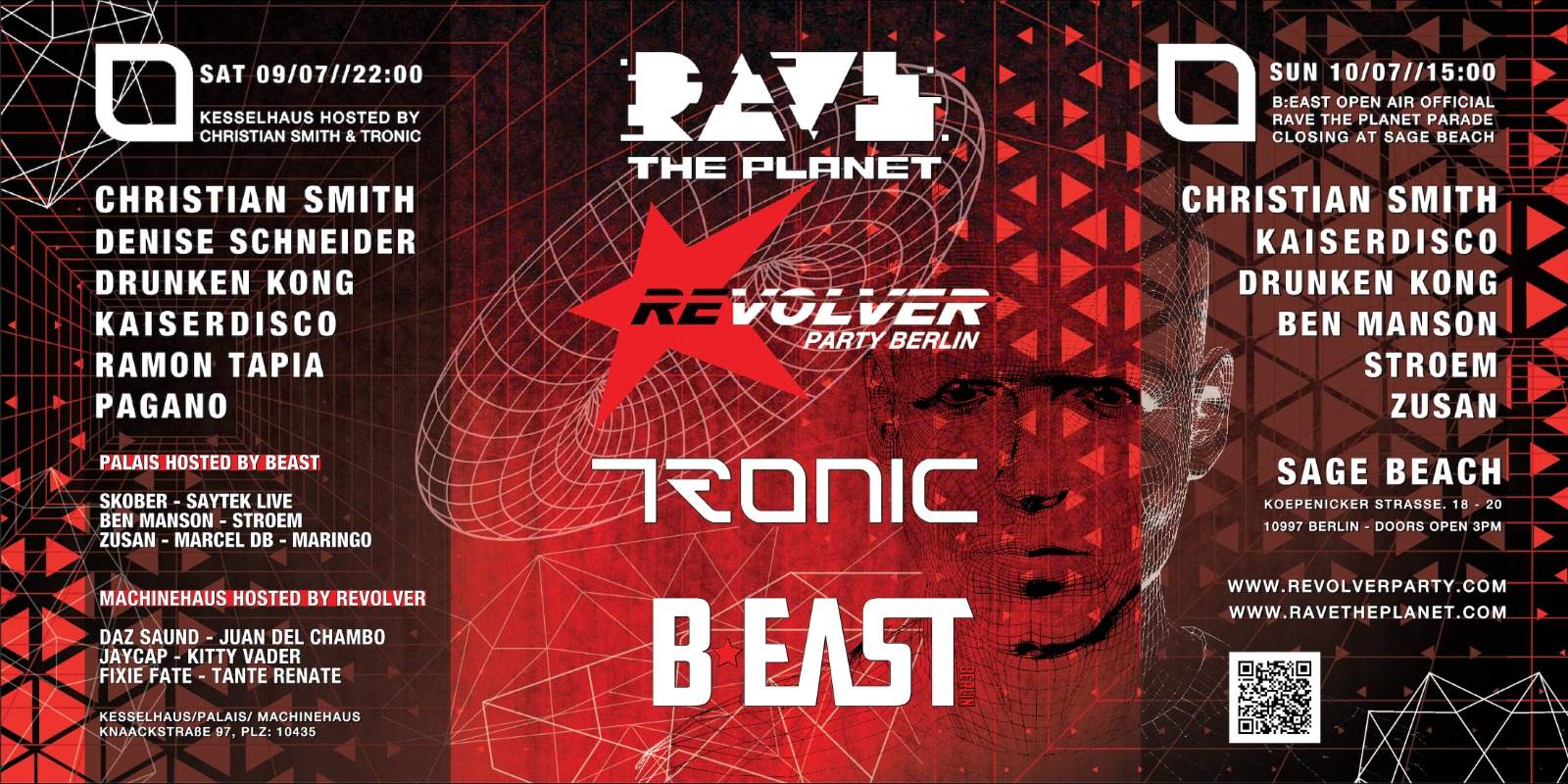 Official Rave the Planet Afterparty // 3 Locations / 25 Djs /2500 People/Outdoor Area - Página frontal