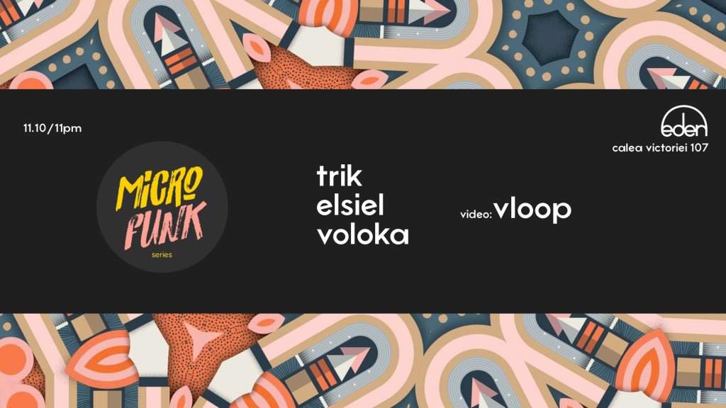 Microfunk Series Premiere w. Trik, Elsiel, Voloka & Vloop - Página frontal