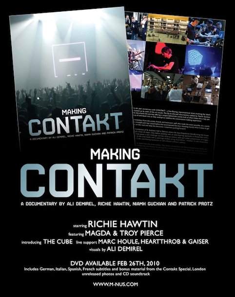 Making Contakt - DVD Release Berlin Preview - Página frontal