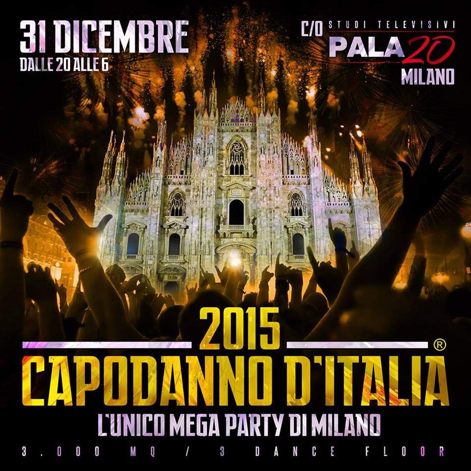 Capodanno D'italia Milano 2015 - Página frontal