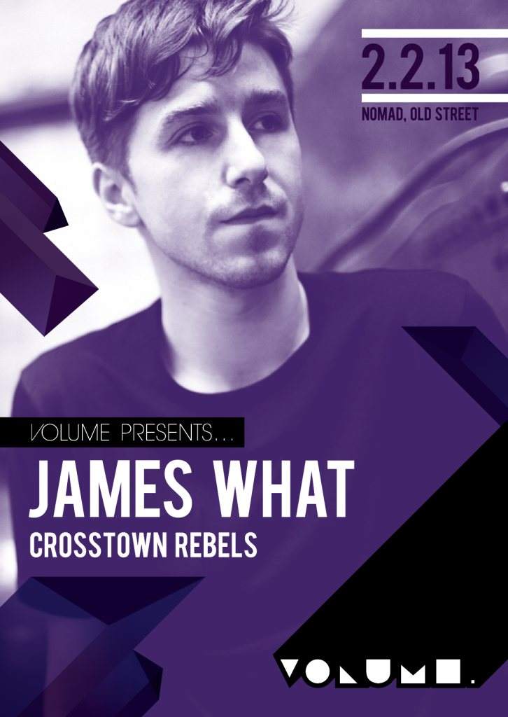 Volume presents James What (Crosstown Rebels) - Página frontal