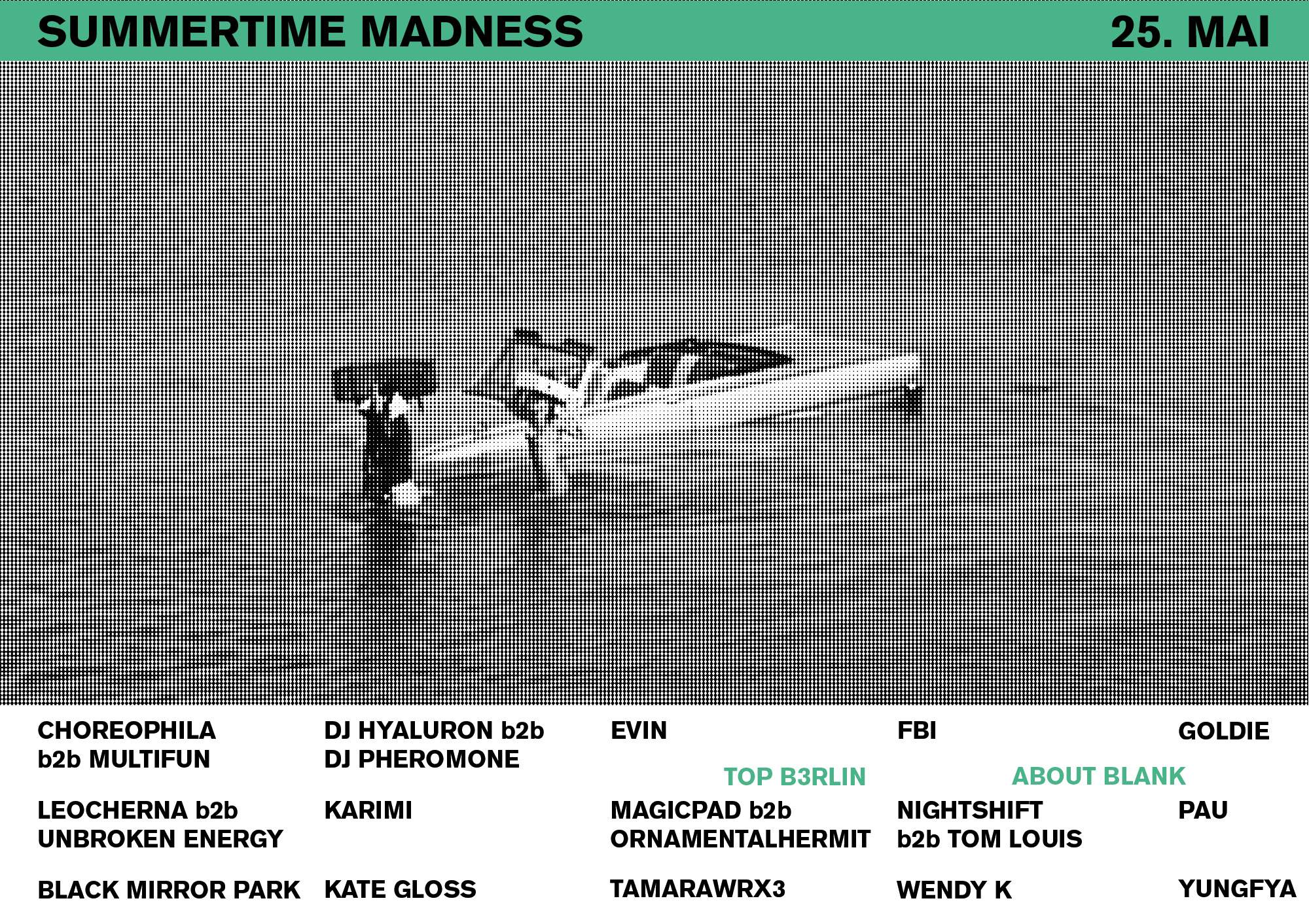 Summertime Madness with yungfya, evin, PAU & many more - フライヤー裏