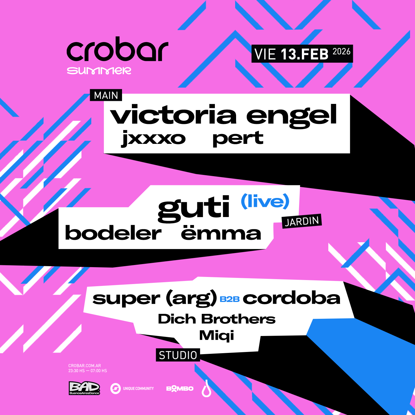 Crobar Pres.: Victoria Engel, Guti at Crobar - Buenos Aires, Buenos Aires