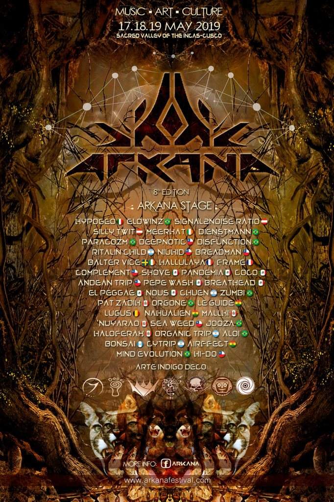 Arkana Festival - 8 Edición - フライヤー裏