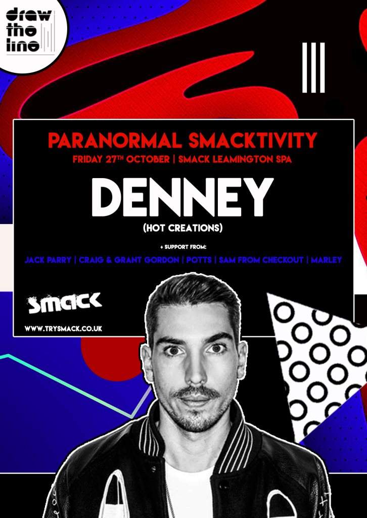 Paranormal Smacktivity: with Denney - フライヤー表