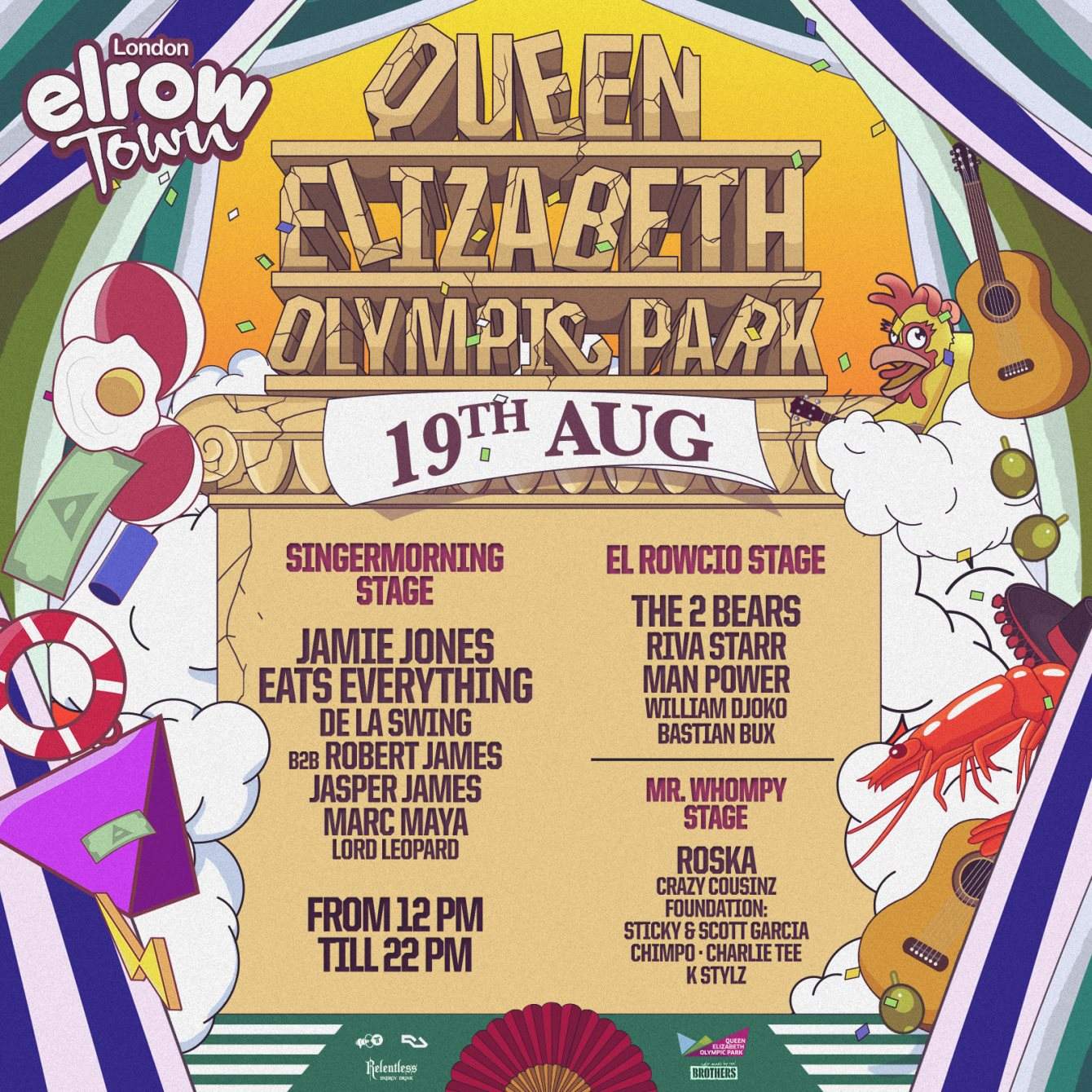 Elrow Town London Outdoors - Página frontal