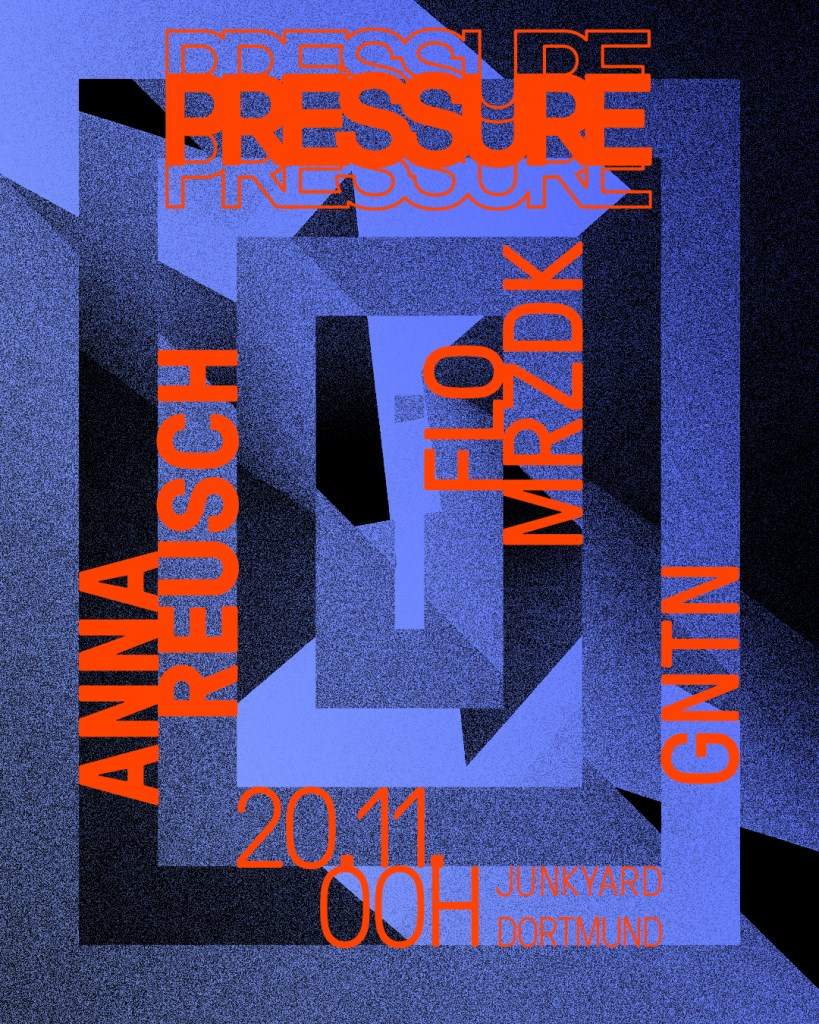 Pressure with Anna Reusch - フライヤー表