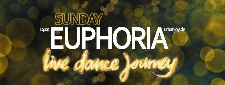 Sunday Euphoria - Live Dance Journey - フライヤー表