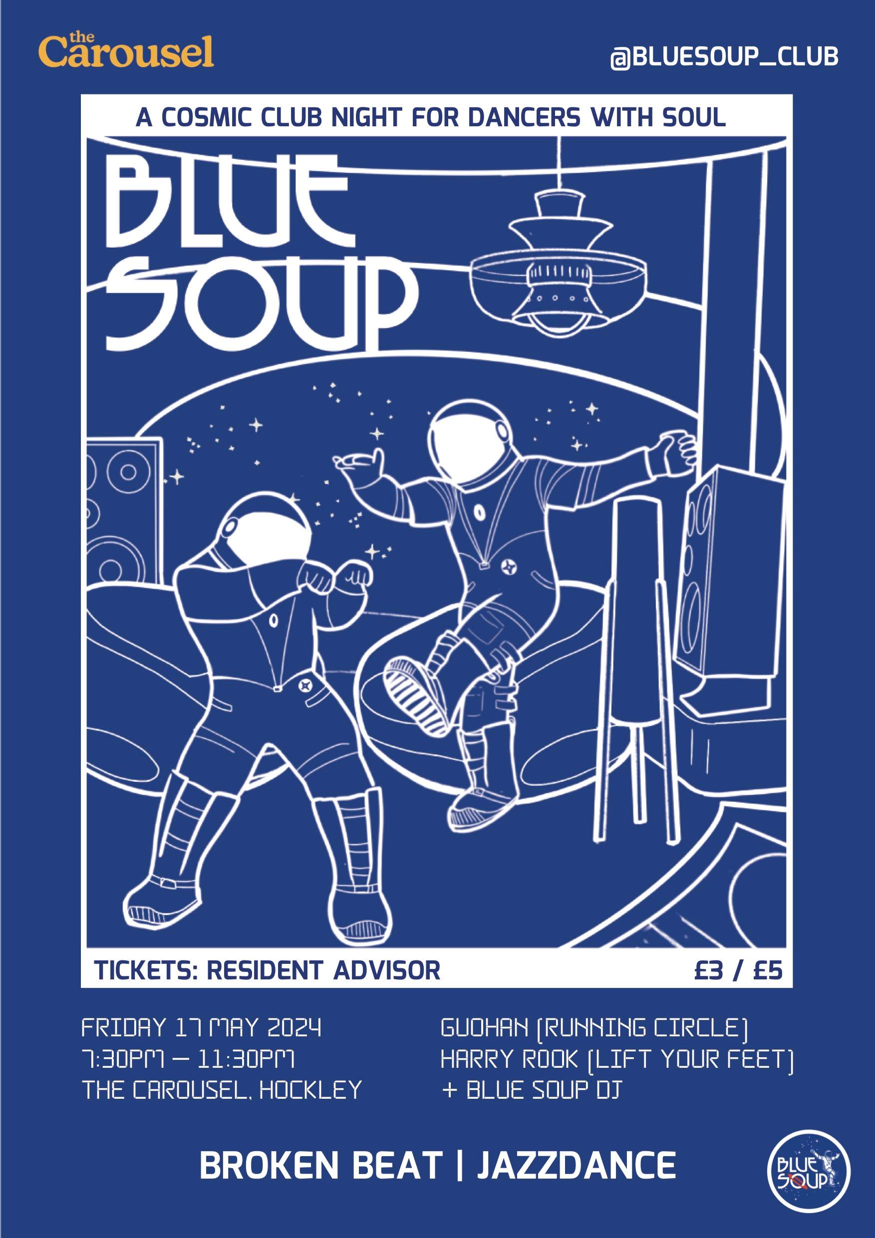 Blue Soup  - Página frontal