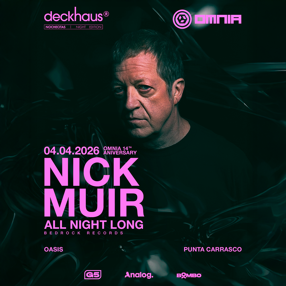 The Bow & Omnia presentan: Nick Muir (All Night Long) at Oasis, Punta ...