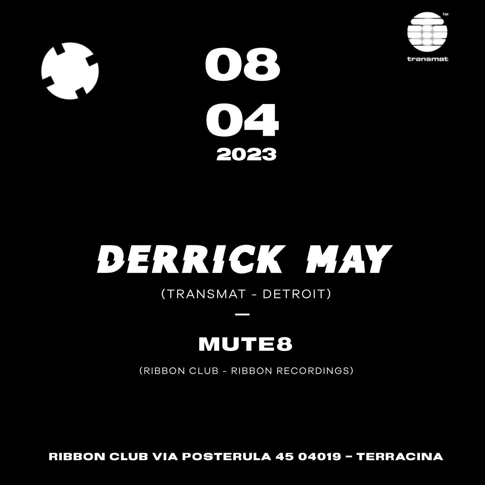 Derrick May, MUTE8 - Página trasera