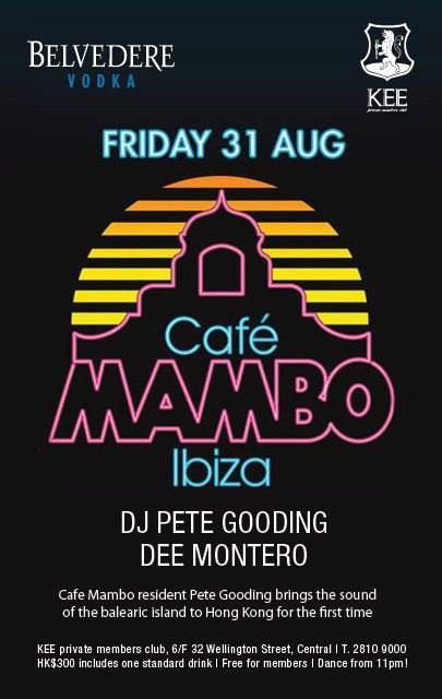 Cafe Mambo Ibiza Tour - Página frontal