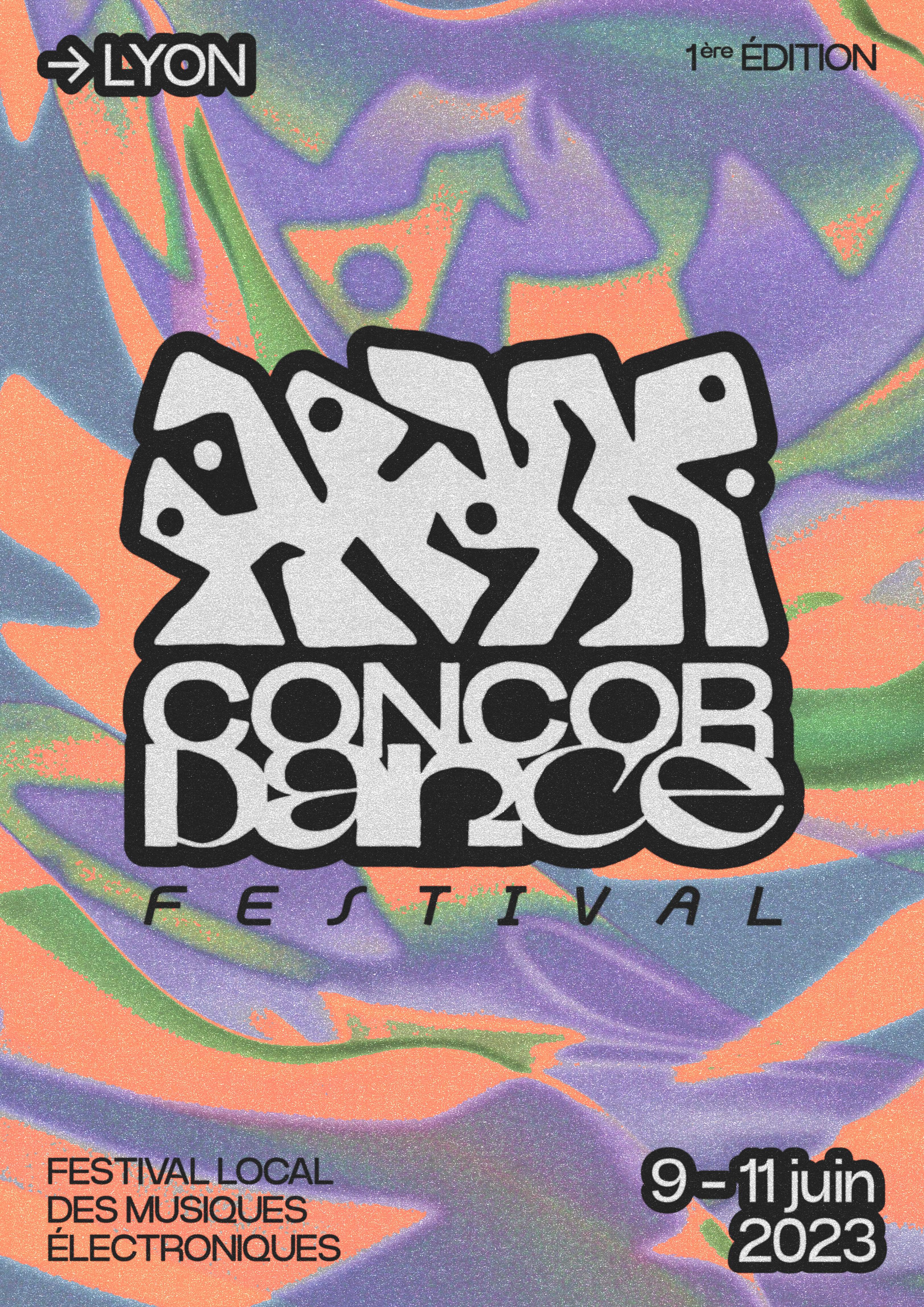Concordance festival 2023 - フライヤー裏