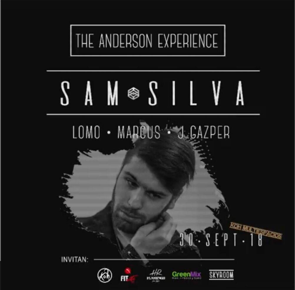 The Anderson Experience - Página frontal