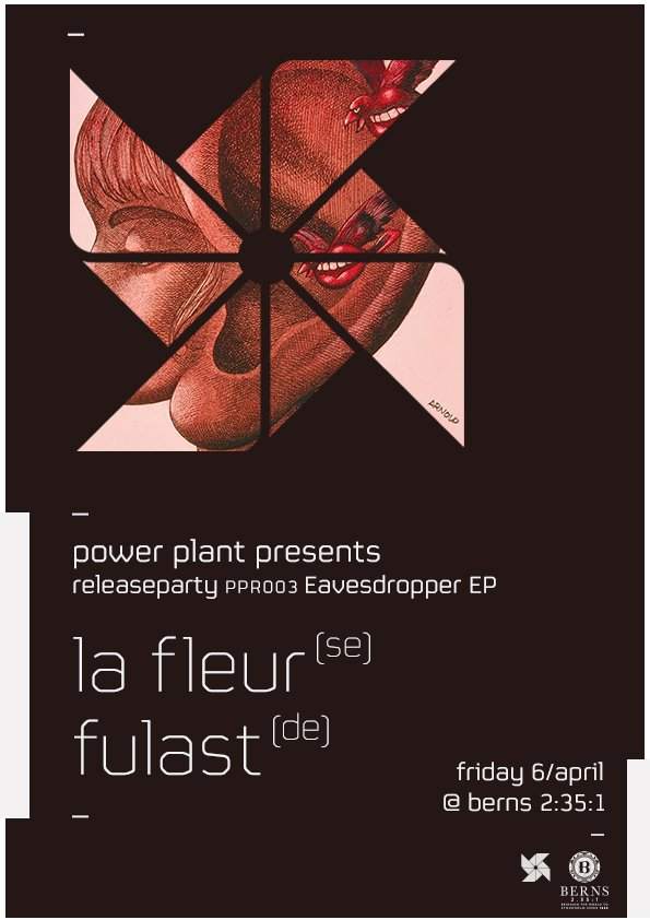 2.35:1 presents La Fleur - Eavesdropper Ep Release Party - Página frontal