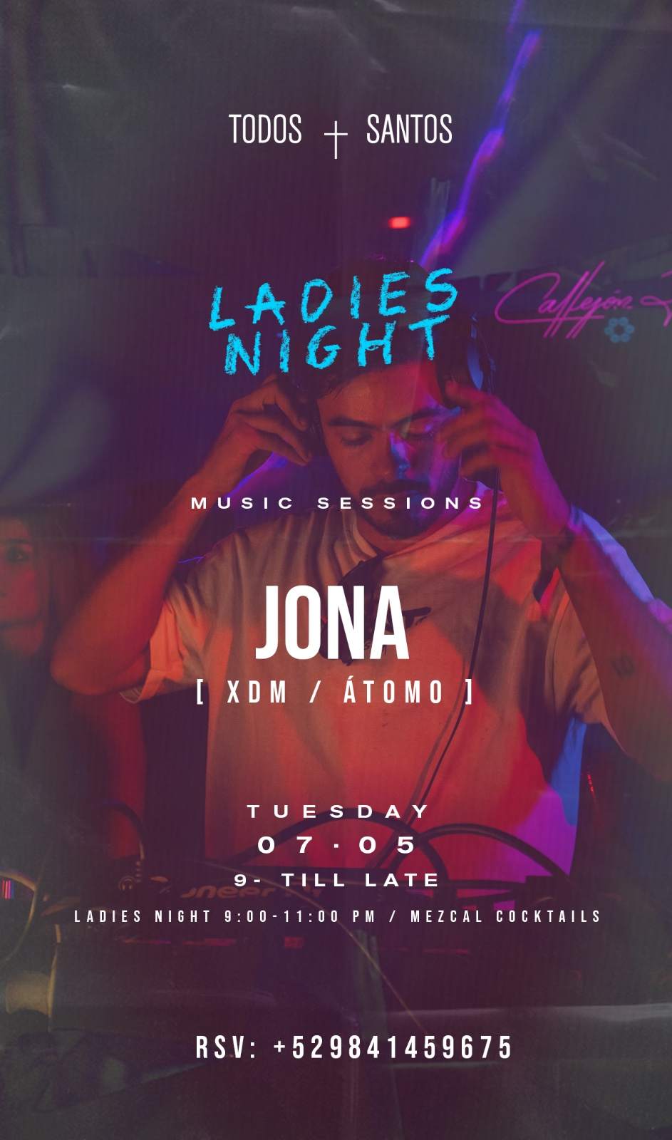 JONA + LADIES NIGHT  - Página frontal