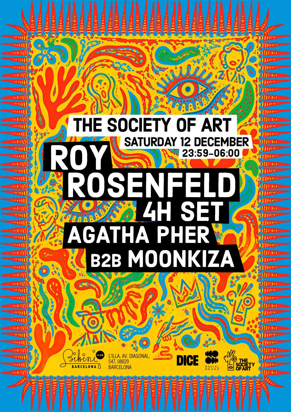 TSOA: Roy Rosenfeld 4H Set bei Bikini Club, Barcelona · Tickets