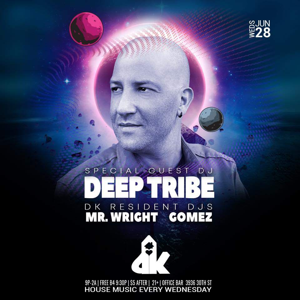 Dance Klassique ft Deep Tribe, Mr. Wright and Gomez - フライヤー表