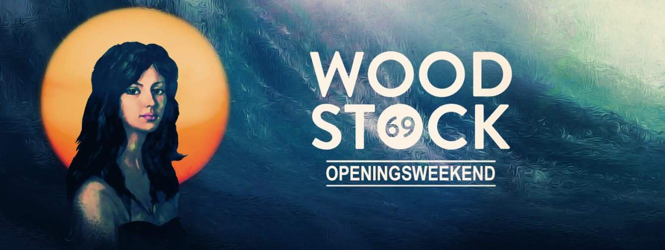 Woodstock Openingsweekend 2016 - フライヤー表