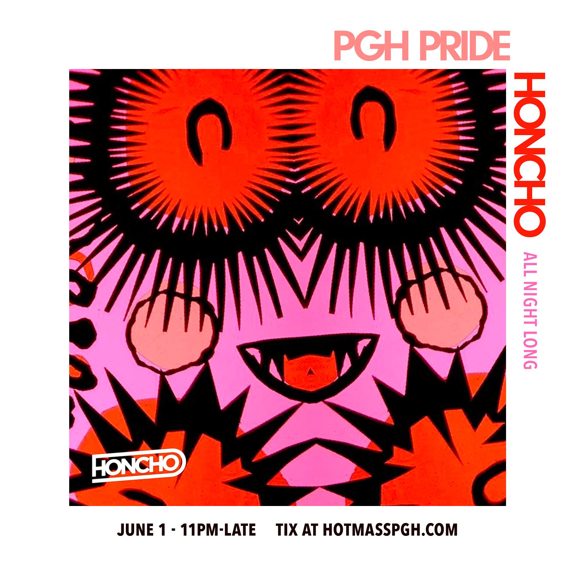 PGH Pride with Honcho All Night - Página frontal
