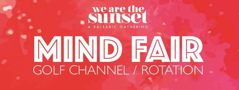 We Are The Sunset X Mind Fair - フライヤー表
