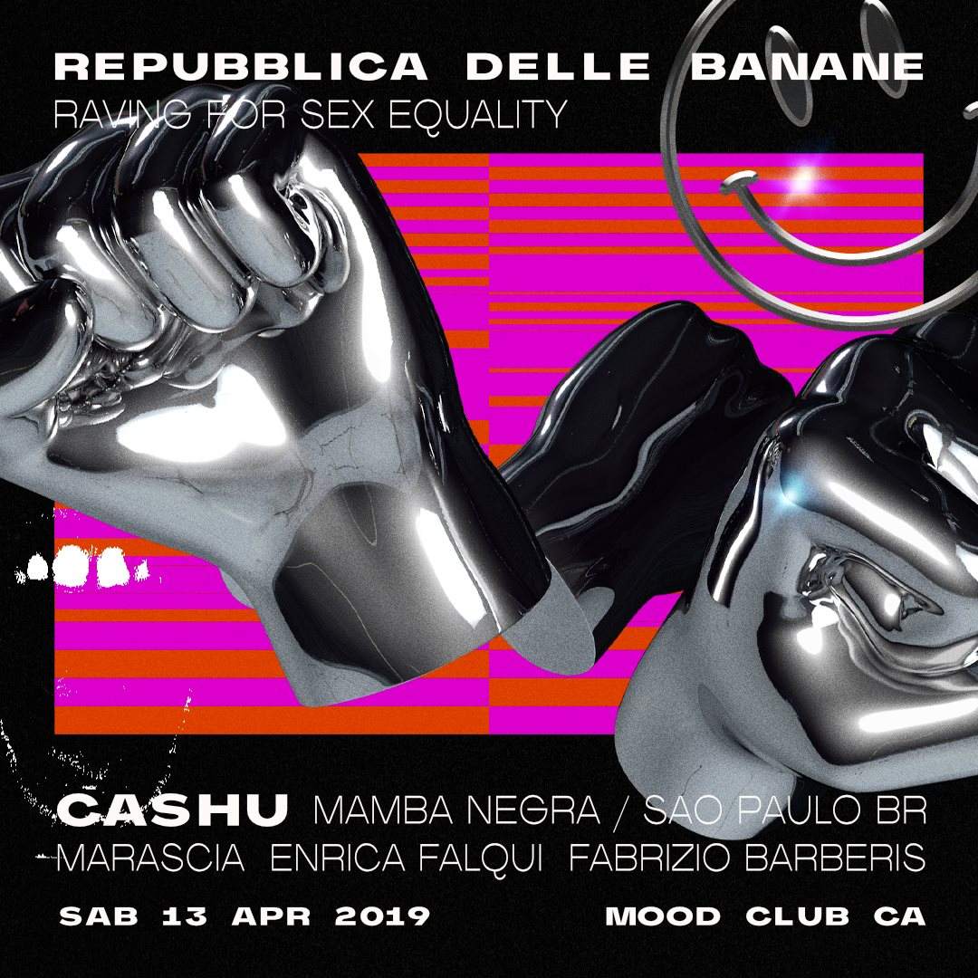 Repubblica Delle Banane - Raving for Sex Equality - フライヤー表