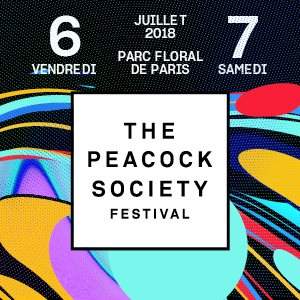 The Peacock Society Festival 2018 - フライヤー表