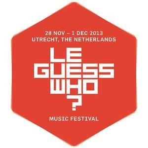 Le Guess Who? 2013 Festival - フライヤー表