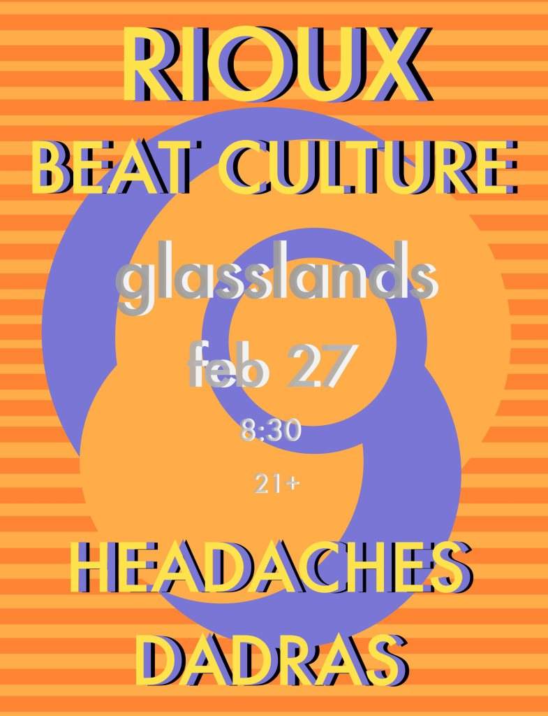 Beat Culture, Dadras & Headaches - Página frontal