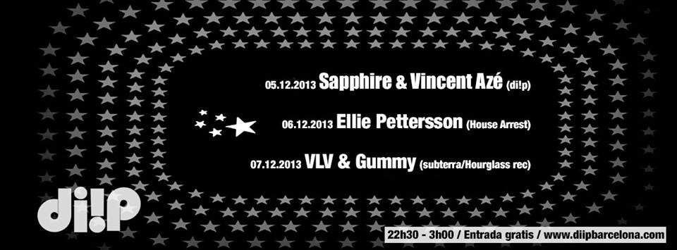 Di!p presents Sapphire & Vincent AZÉ - Página frontal