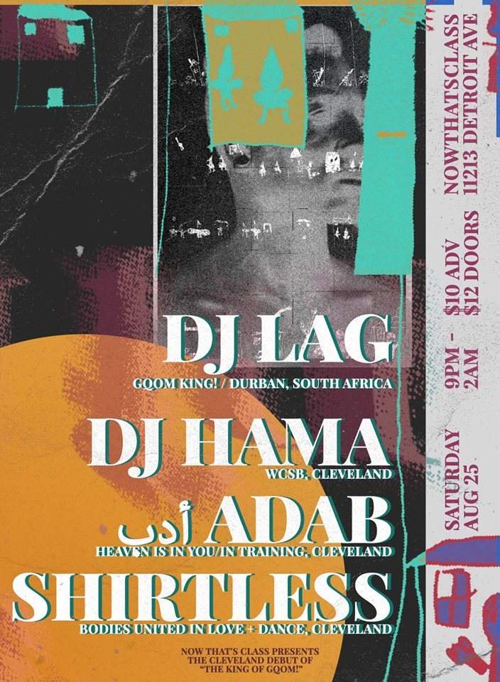 DJ LAG with DJ Hama, Shirtless, and ADAB - Página frontal