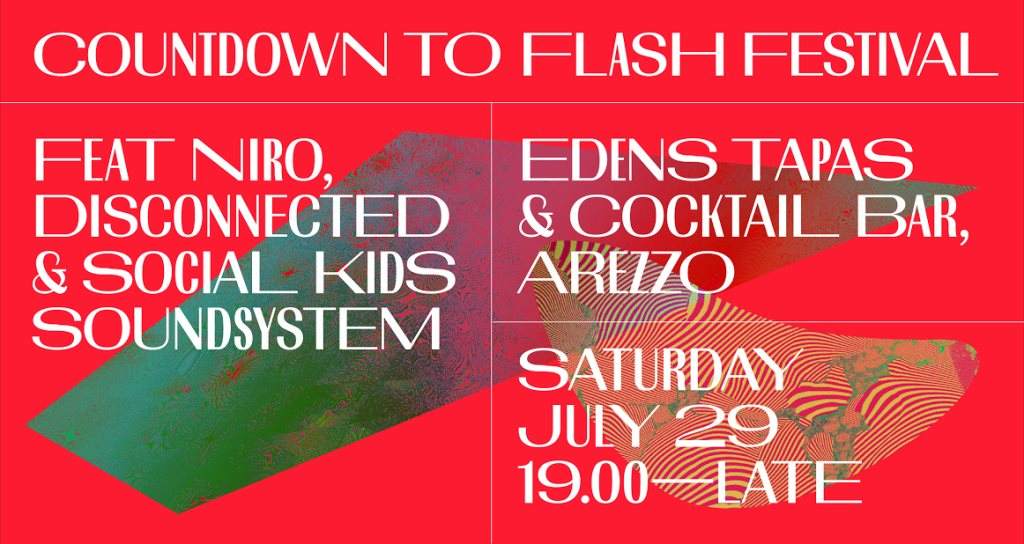 Countdown to Flash Festival - Arezzo - フライヤー表