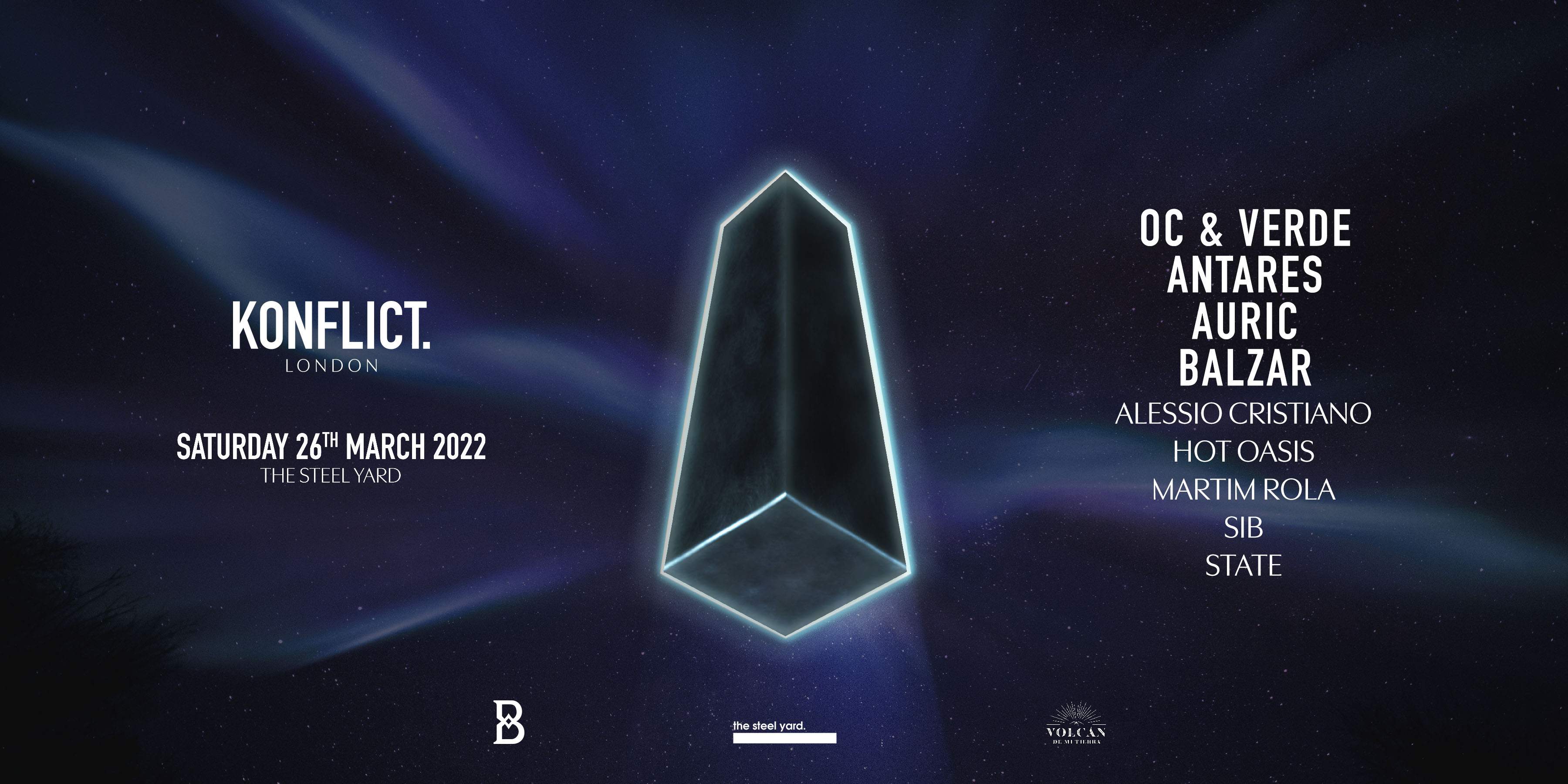 KONFLICT. London at The Steel Yard: Label Launch at The Steel Yard, London