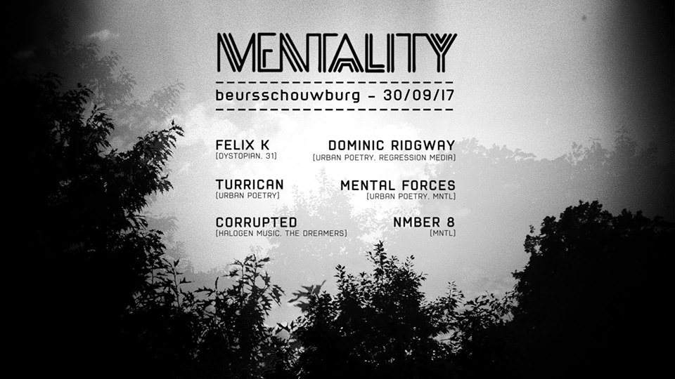 Mentality with Felix K - フライヤー表