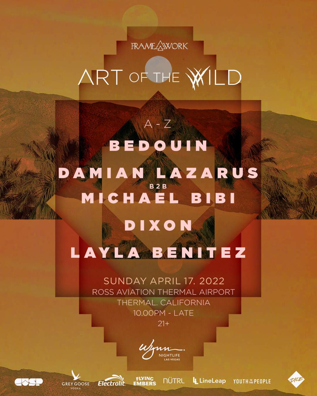 Framework presents Art of the Wild at Ross Aviation Thermal Airport - Página frontal